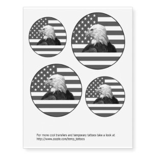 American eagle transfers and temporary tattoos