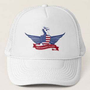 American eagle trucker hat