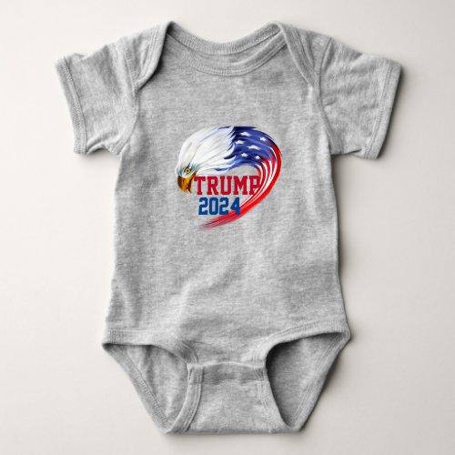 American Eagle Trump 2024   Baby Bodysuit