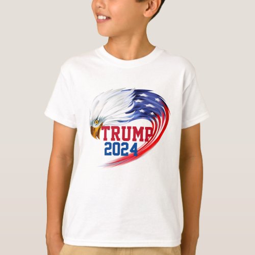 American Eagle Trump 2024 Boy  T_Shirt