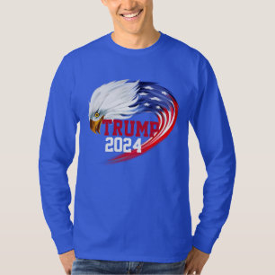 American Eagle Trump 2024 long Sleeve T-Shirt