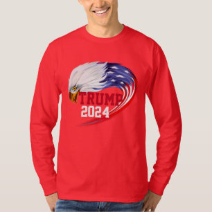 American Eagle Trump 2024  long Sleeve T-Shirt