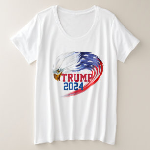 American Eagle Trump 2024 Womens Plus Size T-Shirt