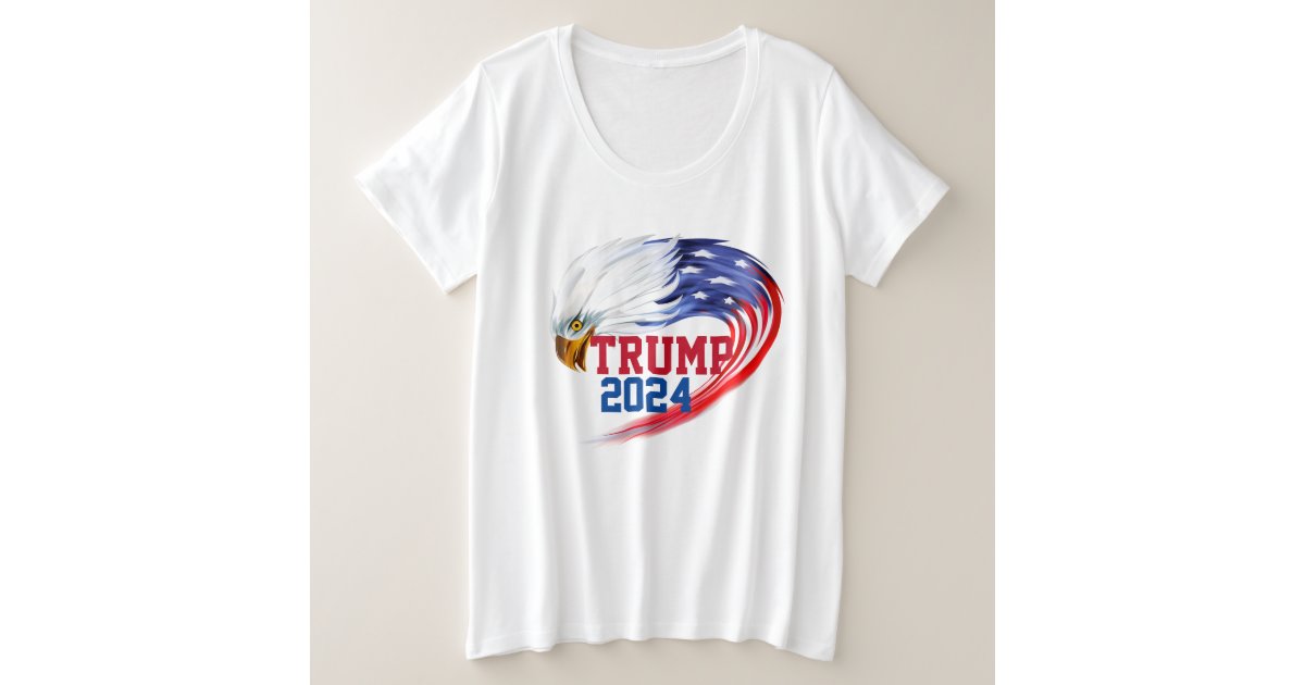 Trump 2024 Ultra Maga American Patriotic US Flag 4th Of July Shirt