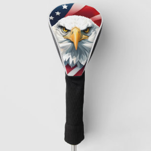 American Eagle, USA, 4th July, Golf Head Cover