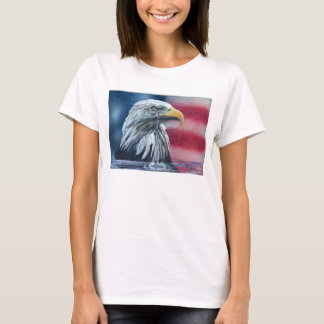 American Eagle Weeps for Country Womens T-Shirt