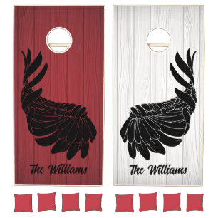American Eagle wings Beautiful custom Cornhole Set