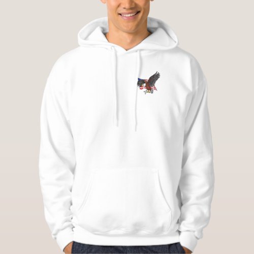 American Eagle with Cross Hoodie