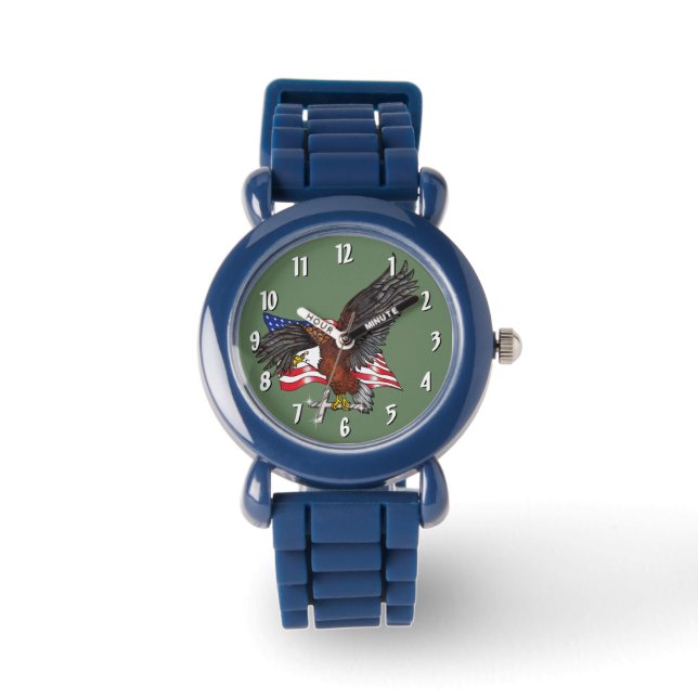 American Eagle with Cross Watch (Front)