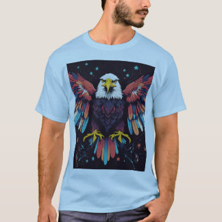 American Eagle with patriotic symbols T-Shirt