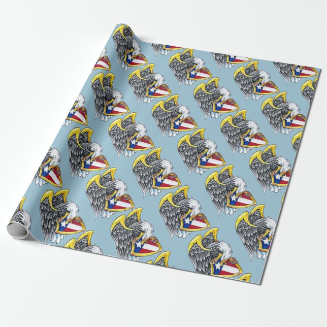 American Eagle Wrapping Paper (Unrolled)