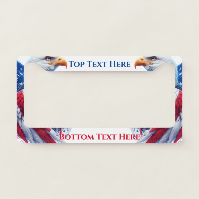 American Eagles  License Plate Frame (Front)
