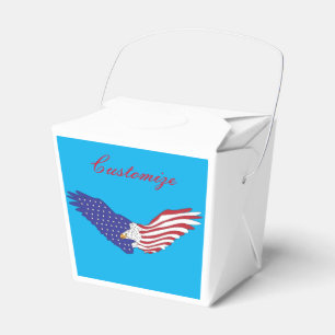 American Eagles Thunder_Cove Patriotic 4th of July Favor Boxes