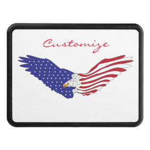 American Eagles Thunder_Cove Patriotic 4th of July Hitch Cover