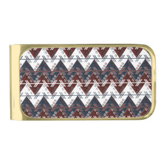 American Echo Gold Finish Money Clip