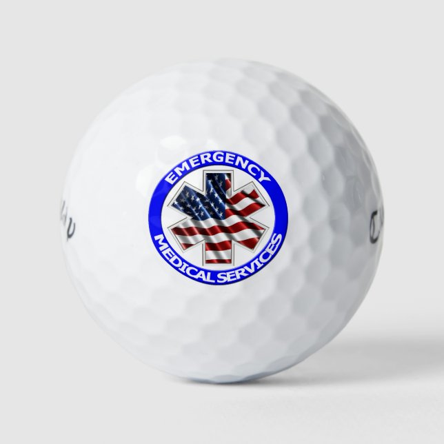 American EMS Callaway Warbird Golf Balls (Front)