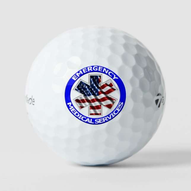 American EMS Golf Balls (Front)