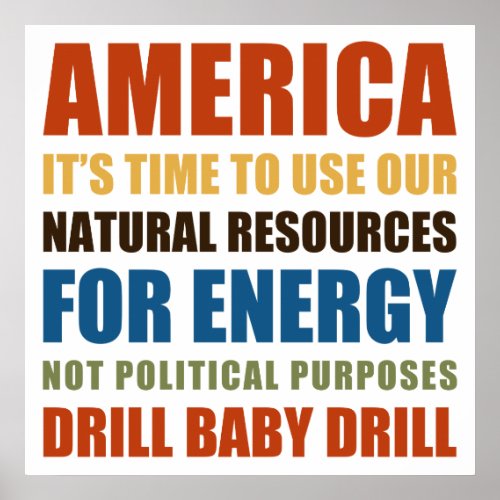 American Energy Poster