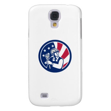 American Engineer USA Flag Icon Galaxy S4 Case