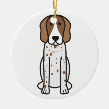 American English Coonhound Dog Cartoon Ceramic Ornament by DogBreedCartoon at Zazzle