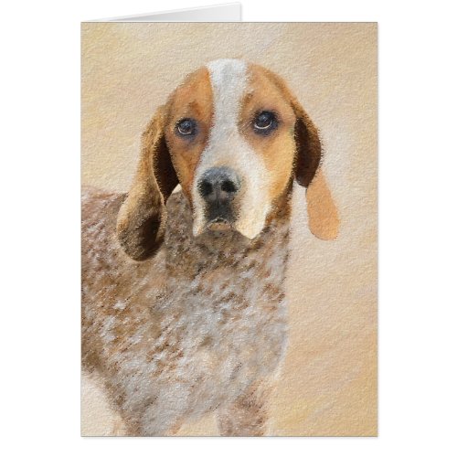American English Coonhound Painting _ Dog Art