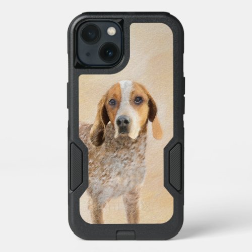 American English Coonhound Painting _ Dog Art iPhone 13 Case