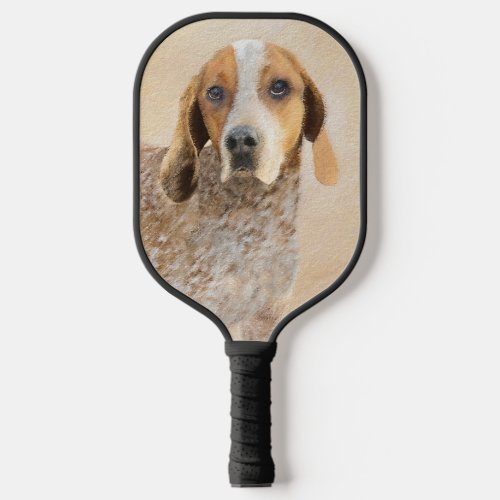 American English Coonhound Painting _ Dog Art Pickleball Paddle