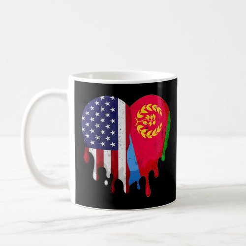 American Eritrean Heritage Month Eritrea Flag Hear Coffee Mug