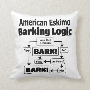 american eskimo pillow