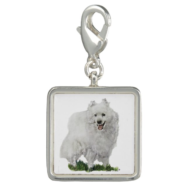 American Eskimo Charm (Front)