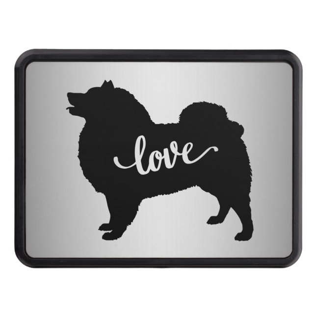 American Eskimo Dog Breed Love Hitch Cover (Front)