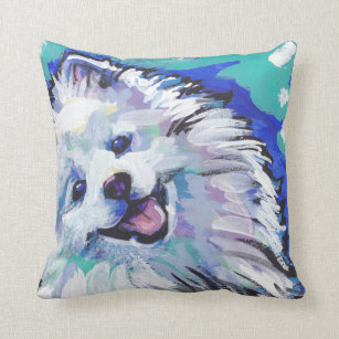 american eskimo pillow