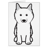 American Eskimo Dog Cartoon (Front)