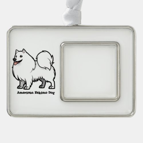 American Eskimo Dog Christmas Ornament