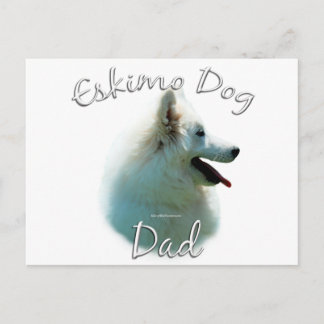 American Eskimo Dog Dad 2 Postcard