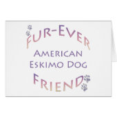 American Eskimo Dog Furever (Front Horizontal)
