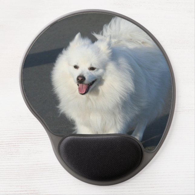American Eskimo dog Gel Mouse Pad (Front)