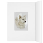 American Eskimo Dog Gifts Cards (Inside (Left))