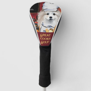 American Eskimo Dog Golf Head Cover
