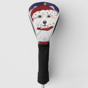 American Eskimo Dog Golf Head Cover