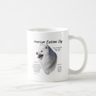 American Eskimo Dog History; All About Eskies Coffee Mug