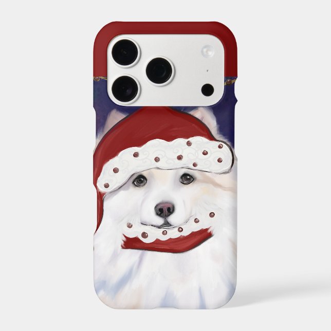 American Eskimo Dog Iphone Case (Back)