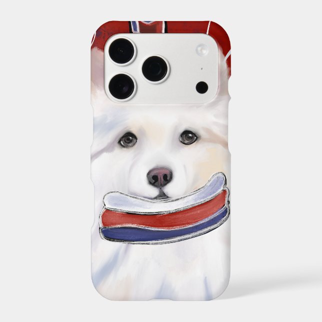 American Eskimo Dog  Iphone Case (Back)
