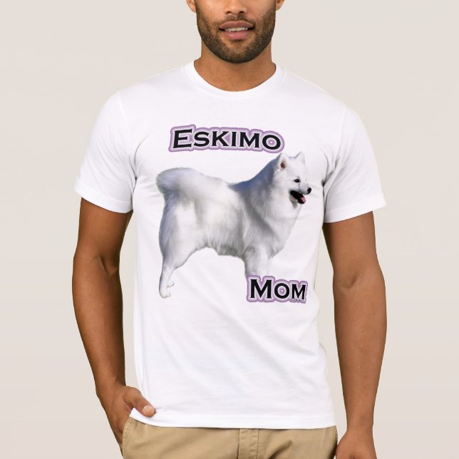 American Eskimo Dog Mom 4 T-Shirt (Front)
