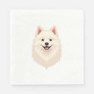 American Eskimo Dog Napkins