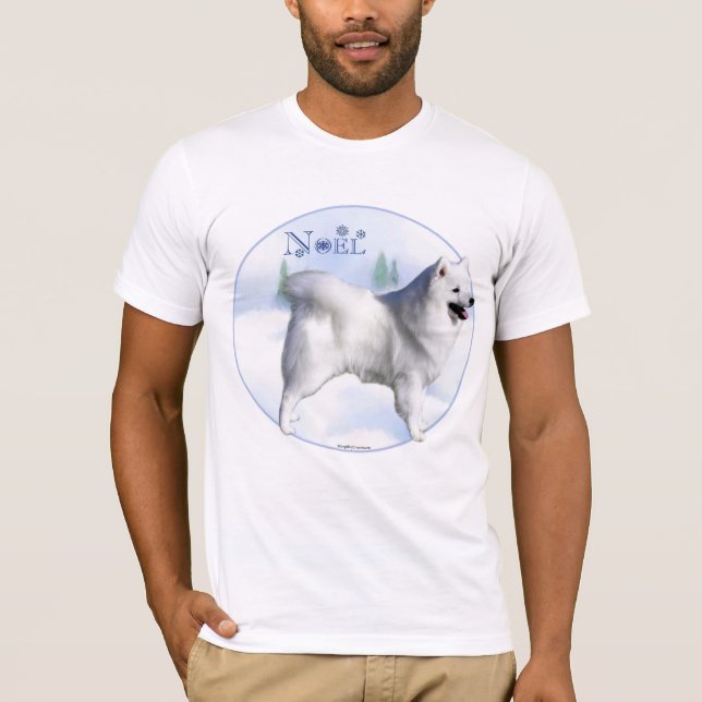 American Eskimo Dog Noel T-Shirt (Front)