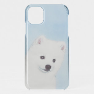 American Eskimo Dog Painting - Original Dog Art iPhone 11 Case