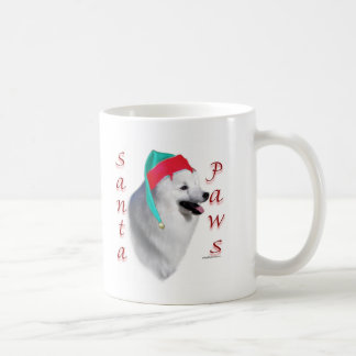American Eskimo Dog Santa Paws Coffee Mug