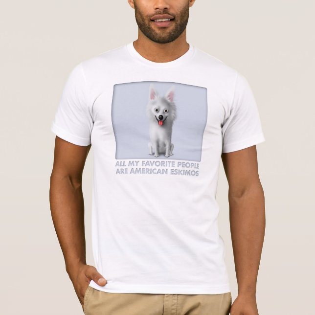 American Eskimo Favorite T-Shirt (Front)