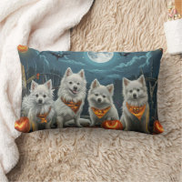 American Eskimo Halloween Spooky